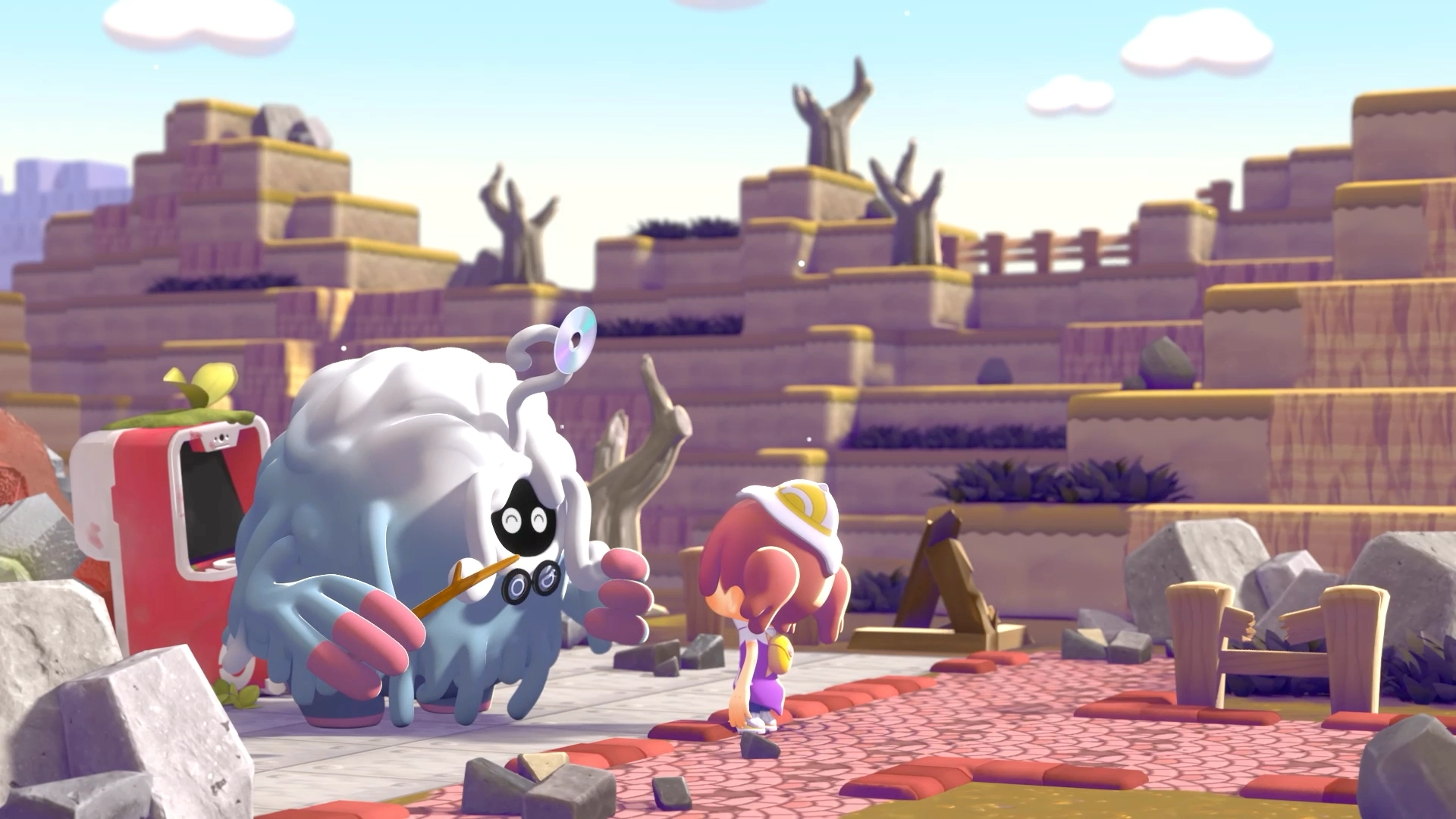 Le Professeur Bouldeneu dans son laboratoire